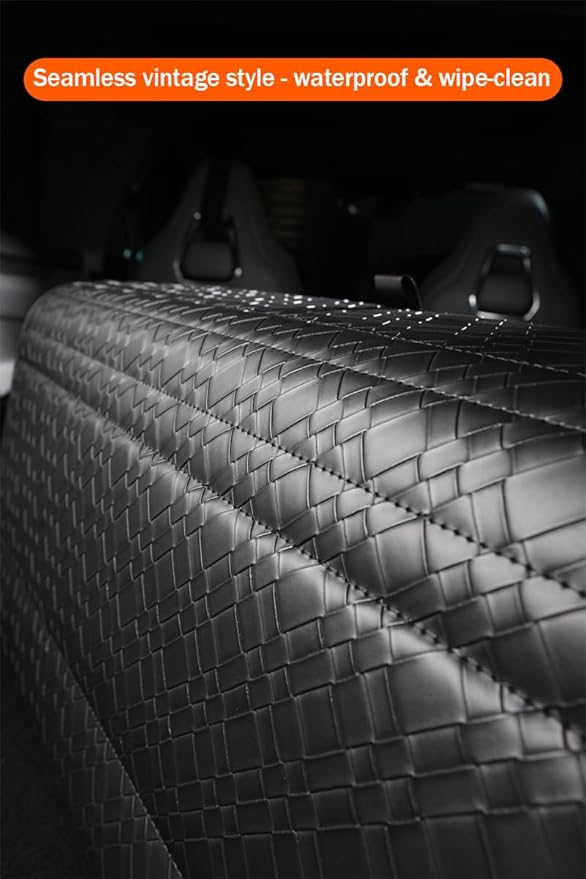 Trunk Organizer for suv,car storage organizer,lid Box,PU Leather & PP Honeycomb Board,Fixed with screws extremely