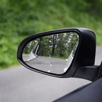 2 Pack 360° Adjustable Blind Spot Mirrors for Cars – Universal Stick-On Rear View Mirrors for Improved Visibility, Wide Angle Convex Mirror for Trucks, SUVs, and Vehicles, Round & Fan-Shaped