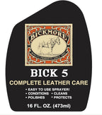 Bick 5 Leather Cleaner Conditioner Spray 16 fl oz, For All Leather Goods, USA Made
