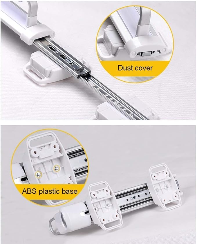 Pull Out Clothes Rail,Extendable Hanger with Ball Sliding Rail,Length 25Cm,30Cm,36.5Cm,46.5Cm,Closet Organizer Rack,40cm