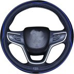 Mayco Bell Large Size Steering Wheel Cover Anti-Slip,Safety,Soft,Breathable,Durable,Full Surround,Comfortable Grip Microfiber