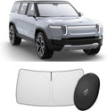 Spigen Triple-Coated CryoShade Front Windshield Sunshade (Reinforced Velcro Strap) Designed for Rivian R1T & R1S