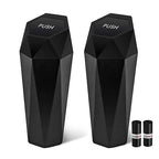 Car Trash Can with Lid - 2-Pack, Interior Accessories for Vehicles, Leakproof Garbage Can with 30 Detachable Trash Bags, Multipurpose Organizers and Storage Solutions for Home and Office