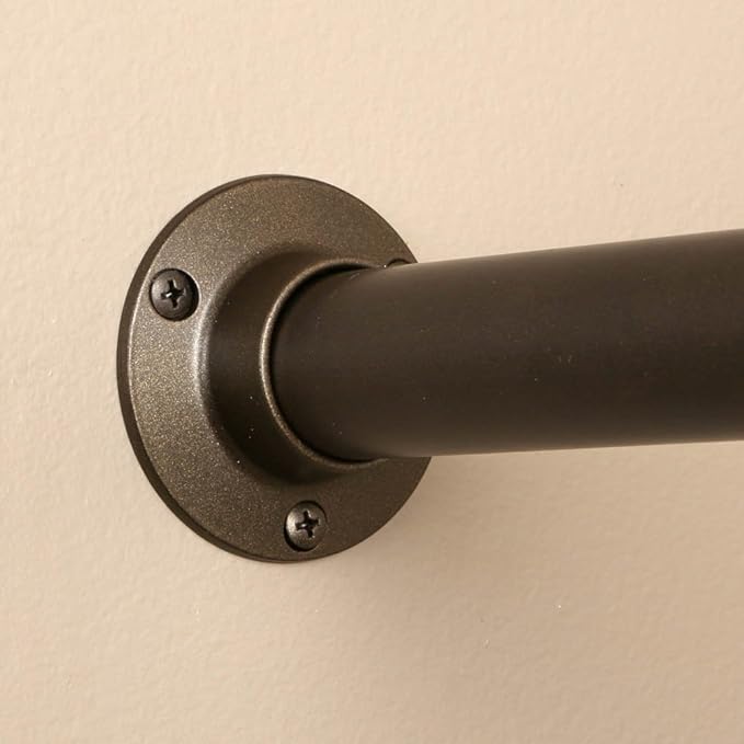 Knape & Vogt Closet Pro Heavy Duty Closet Pole Sockets, Compatible with KV Products Only, CD-0010-BRZ, Bronze