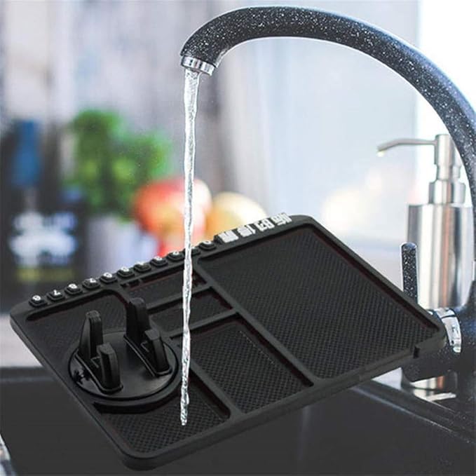 2020 Newest Multifunctional Anti-Slip Car Mat Auto Phone Holder Non Slip Sticky Anti Slide Dash Phone Mount Silicone Dashboar