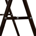 Household Essentials Valet Folding Clothes Rack, Strong Metal X-Frame, Chic Design, Great for Guest and Dressing Rooms, Porta