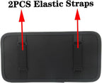 Large Car Visor Organizer Holder for Truck/SUV, Document Storage Pouch Holder with Multi-Pocket Net Zipper for Cards, License, Sunglasses, Pen, Key