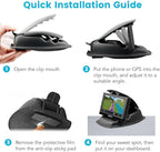 APPS2Car GPS Car Truck Mount, Non-Slip GPS Bean Bag Dash Mount 2-in-1 Anti-Skid Friction Dashboard Sandbag Clamshell Phone Holder for Garmin Nuvi Tomtom Magellan Navigation & All Cell Phone iPhone