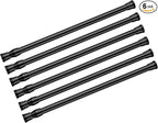 AIZESI 6PCS Tension Curtain Rod 16 to 28 Inch Black No Drilling Adjustable Spring Curtain Rods for Window, Doorway, Closet, K