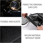 Car Rear Cargo Net with Good Elasticity&Tensile Strength Trunk Organizer for SUV Truck,Ideal Keeps Overlanding Accessories,Car