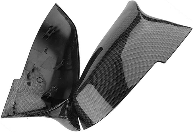 sportuli Carbon Fiber Rearview Mirror Cover Cap Compatible with BMW 228i 435i 116i 118i 120i 125i 130i 218i 220i 320i 328i 330i 335i 420i 428i 435i F21 F30 F31 F32 F33 F36