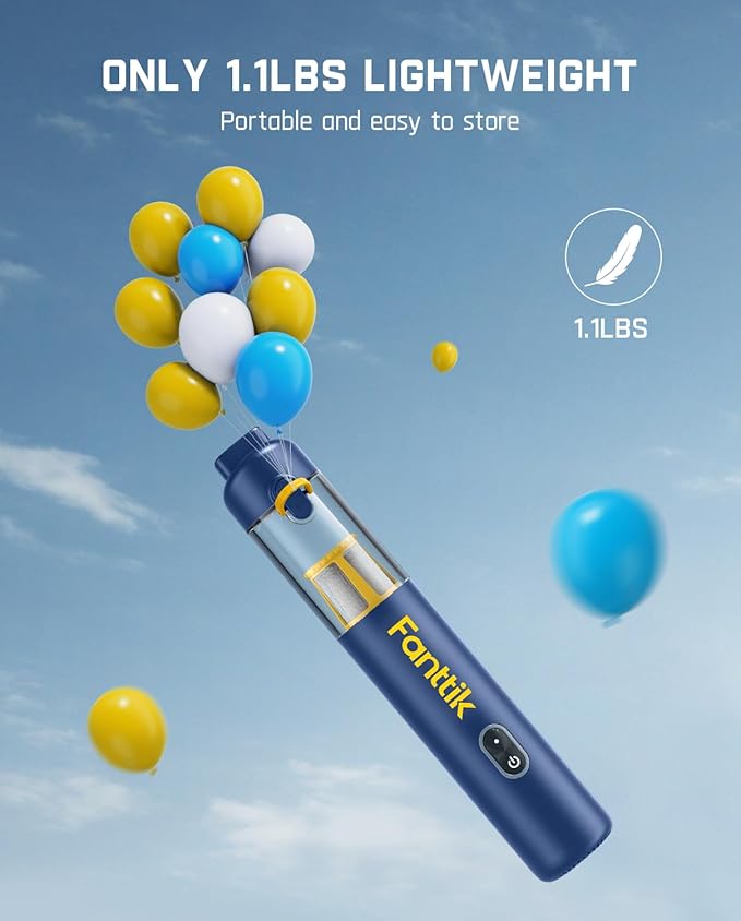 Fanttik Slim V8 APEX Car Vacuum, 4-in-1 Portable Mini Cordless Vacuum with 19000pa Suction Power, Type-C Charge, 2 Suction Mo