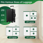 BRODI 6 Combo Pack Travel Vacuum Bags with Pump - Space Saver & Travel Essentials, Clothing & Luggage Vacuum Seal Bags