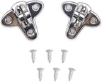 Sun Visor Support Brackets Compatible with 1955-58 Chevrolet Bel Air 150 210 Impala 1955 1956 1957 1958 - Pair