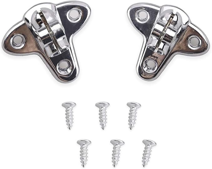 Sun Visor Support Brackets Compatible with 1955-58 Chevrolet Bel Air 150 210 Impala 1955 1956 1957 1958 - Pair