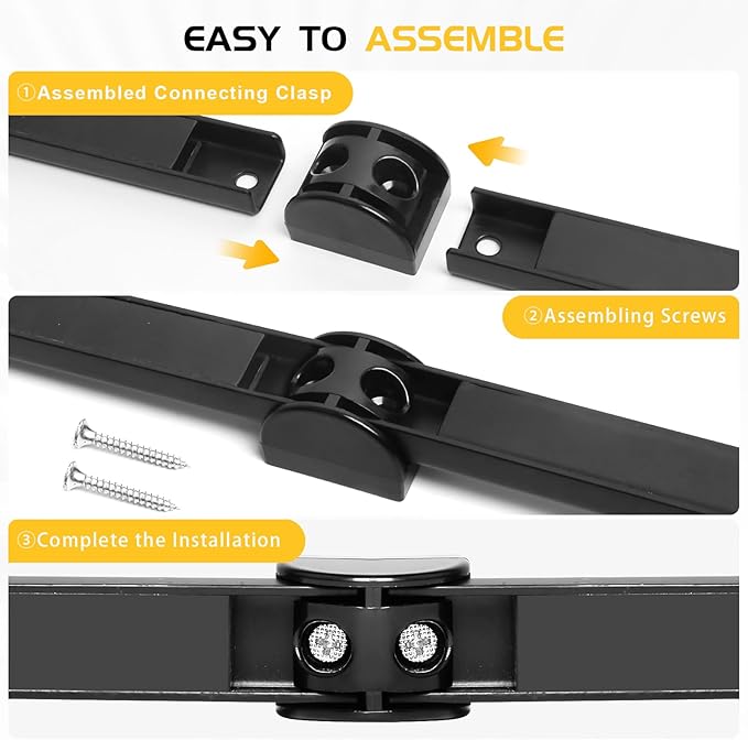 DGSL Magnetic Tool Holder Strip 4 Pack, 12 In Heavy Duty Tool Organizer Magnetic Strip, Tool Magnet Bar For Garage Tool Organ