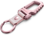 Dexnor Heavy Duty Key Chain Bottle Opener, Carabiner Key Ring Clip Aerospace-grade Stainless Steel Car Key Fob Holder Organiz