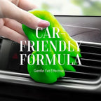 Ultimate Green Car Cleaning Gel: Automotive Detailing Putty for Interior Care, Vent Cleaning, and Dust Removal Reusable Clean