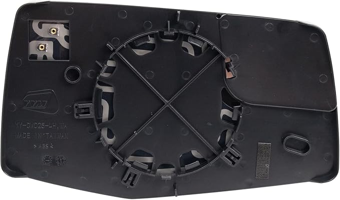 TRQ Left Mirror Glass Compatible with 2019-2021 Chevrolet Silverado 1500 GMC Sierra 1500