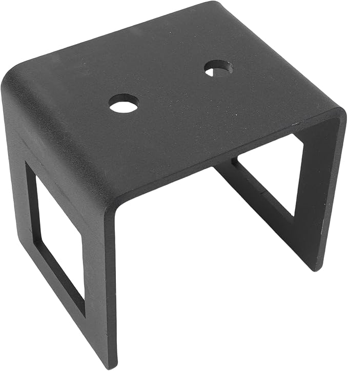 Generic Trailer Hitch Storage Bracket, Heavy Duty 2in Hitch Holder, Extended Rivets Storage Bracket for Secure Mounting, Ideal for 2in Ball Mount Hitches, Truck Bed, Garage Wall & RV