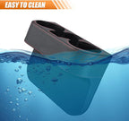 Car Cup Holder, PU Leather Car Seat Gap Filler Organizer Cup Drink Holder, Multifunctional Coin Bucket Cell Mobile Phone Hold