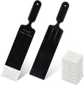 Gomake Window Tint Tools Bulldozer Squeegee Scrubber Paddle Squeegee Long Handle Tinting Tool for Front & Back Rear Window Film Auto Flat Glass Cleaning (Style A)