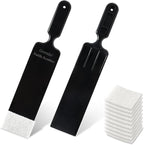 Gomake Window Tint Tools Bulldozer Squeegee Scrubber Paddle Squeegee Long Handle Tinting Tool for Front & Back Rear Window Film Auto Flat Glass Cleaning (Style A)