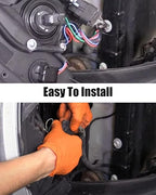 Headlights Connector Harness Wire Fit for Chevrolet Silverado 1500 2500 HD 2007-2015, Male and Female Plug Harness Pigtail Replace 22853027 22853028, 8Pin