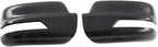 2 PCS Door Rearview Mirror Cover for Dodge RAM 1500 TRX 2021-2024 Exterior Decoration Accessory Kit (Imitate Carbon Fiber Pattern)