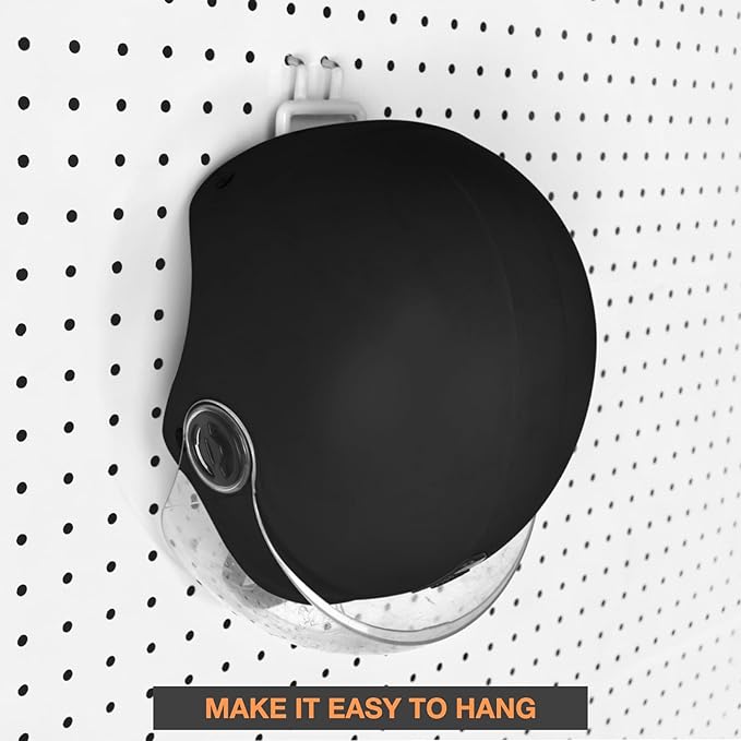G.CORE 24-Pack Pegboard Hooks, 2" 4" Peg Board Tool Utility Hangers Fit 1/4" Pegboards, Heavy Duty Metal Shelving Brackets, W
