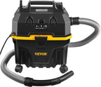 VEVOR 4 Gallon 5.0 Peak HP Wet and Dry Shop Vac， Portable Shop Vacuum and Blower 3-in-1 with Filter, Hose and Attachments for