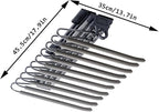 Pull Out Clothes Rail Extendable Pull Out Closet Rod - Wardrobe Pull-Out Trousers Rack, Heavy Duty Extendable Pull Out Closet