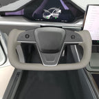MEWANT Steering Wheel Cover for Tesla Yoke Steering Wheel Cover for Model X 2023 for Tesla Model S Steering Wheel Wrap