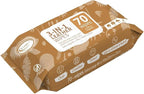 Air Jungles 3in1 Leather Cleaner Wipes 70 Count, Extra Large 8" x 10" Size, Clean Condition Protect Wipes for Vinyl and Leath