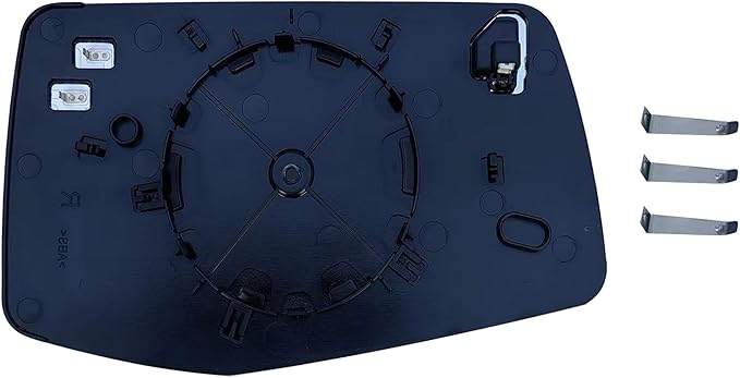 Replacement Driver Left Side Mirror Glass Heated with BLIS(BLind Spot Light) and Back Plate for Chevrolet Silverado GMC Sierra from 2019 to 2023