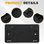 Front License Plate Frame Compatible with Ford Ranger 2024 2025 2026(Exclude Raptor), Bumper License Frame Holder Mounting Br