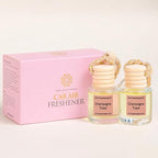 Hanging Car Air Freshener, Long Lasting Scent, Cute Air Fresheners for Women, 2 Pack Non-Toxic Essential Oil Diffuser, Made i