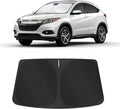 TINGLU Sun Shade for Honda HRV HR-V 2016-2022 Accessories Windshield Sun Shade Window Shade UV Rays Protection Sun Visor Cover with Steering Wheel Sunshade Storage Bag
