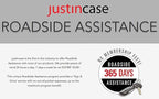 Justin Case Commuter Portable Roadside Emergency Car Kit with Heavy-Duty Jumper Cables & 365-Day Roadside Assistance