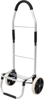 【LuckyNote】 Shopping Trolley with Wheels,Trolley Black Foldable Shopping Cart,Removable Shopping Oxford Waterproof Bag (Black)