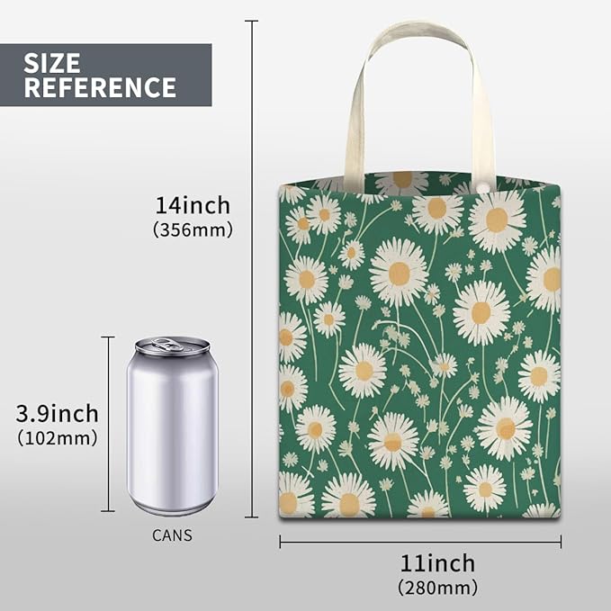 Car Trash Can, Cute Car Trash Bag, Hanging Car Organizer and Storage Bag, Trash Bin for Car Accessories, Vehicle, Travelling, Camping White Green Floral