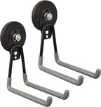 ULIBERMAGNET Magnetic Garage Hook, Cordless Drill Hooks Heavy Duty,Power Tool Organizer,Large Manget with Hooks for Workshop 