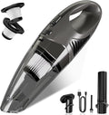 Handheld Vacuum Cordless, 11KPA Strong Suction & 25 Mins Runtime Brushless Motor, Rechargeable Car Vacuum Cleaner with 2 HEPA