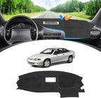 FIILINES Dash Cover for Chevy/Chevrolet Cavalier 1995-2005, Dashboard Cover Cavalier Accessories Suede Dash Cover Mat Sunshad