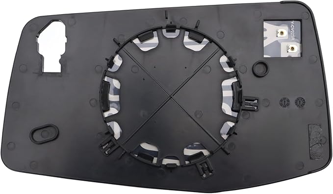 TRQ Right Mirror Glass Compatible with 2019-2021 Chevrolet Silverado 1500 GMC Sierra 1500