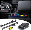 【Compatible with Honda CR-V】 Seat Gap Filler,No Drop Seat Guard Compatible with Honda CR-V,Drop Seat Guards for Cars(2Pcs),Emergency Keychain Car Escape Tool(2Pcs)