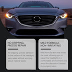 Q1forHeadlight Cleaner, Automotive Headlamp Restoration Fluid Kit, Headlight Restoration Kits, Improve Nighttime Visibility F