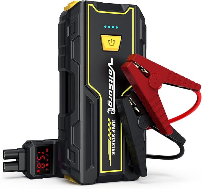 Car Jump Starter, 5000A Portable Jump Box for Cars (Engines up to 7.0L Petrol / 5.5L Diesel), 12V Battery Jumper Starter,