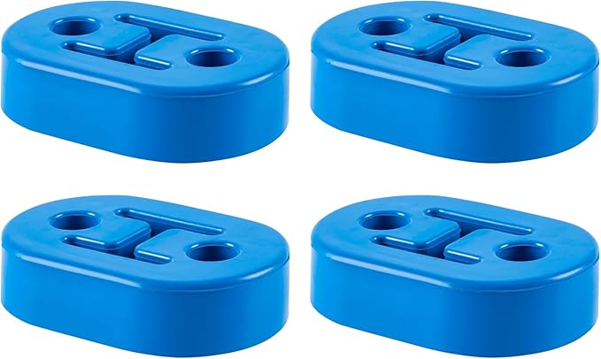 Exhaust Rubber Hanger, rubber muffler hangers. Rubber Insulator Bushing Mount, rubber exhaust mounts with 2 Holes 0.47 Inch, 
