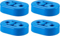 Exhaust Rubber Hanger, rubber muffler hangers. Rubber Insulator Bushing Mount, rubber exhaust mounts with 2 Holes 0.47 Inch, 